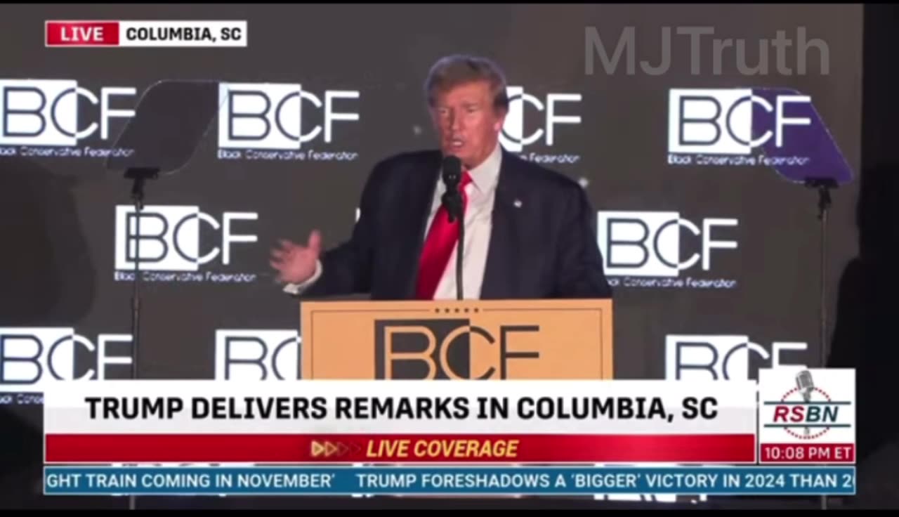 trumps teleprompter at july 4th speech