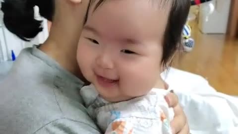 a baby smile