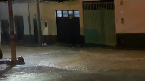 Fuertes lluvias en el Socorro