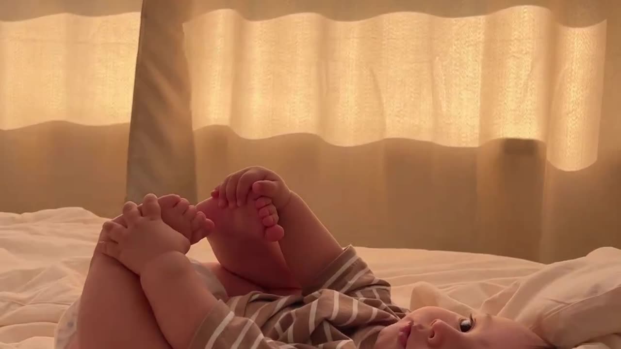 Cute baby video