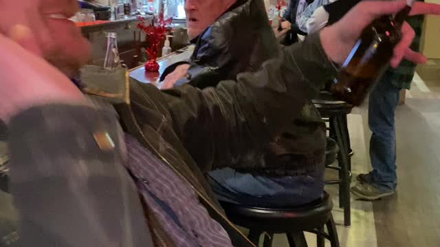 Drunk Guy Trying to Dance