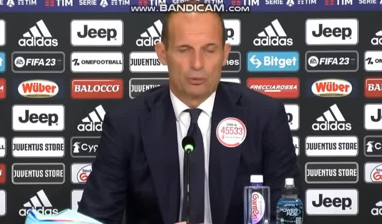 Parole Allegri post Juve-Empoli 4-0