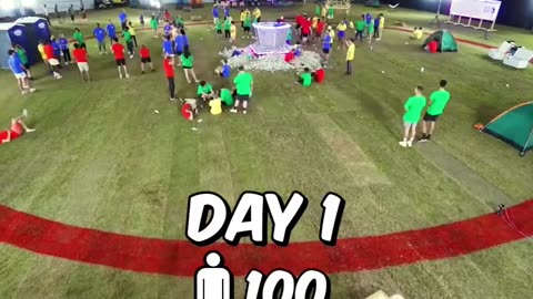 "Wait… the first one OUT wins?! This challenge just got turned on its head! 🤯🔥"