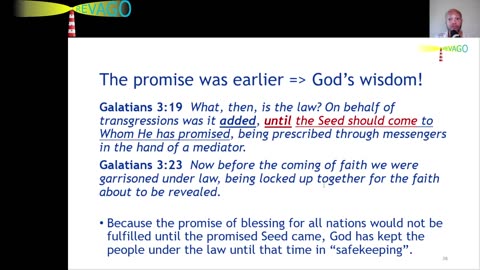 RE 237 The Law is Promise, 100% God's responsibility!