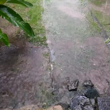 Heavy rain in Rio de Janeiro