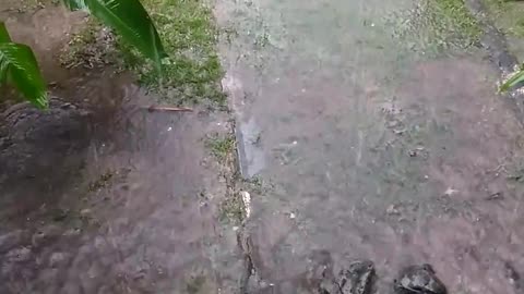 Heavy rain in Rio de Janeiro