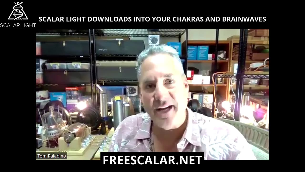 Scalar Light Downloads Into Your Chakras And Brainwaves