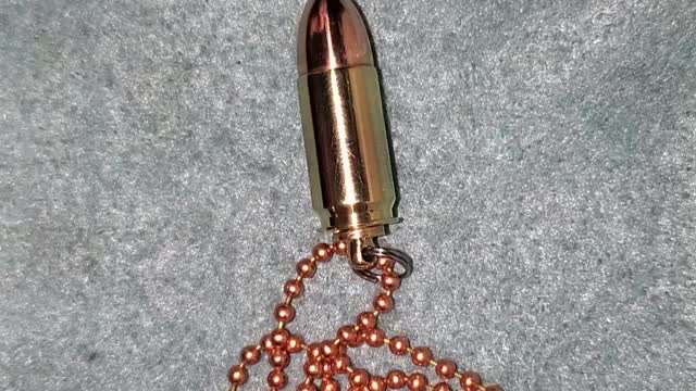 9mm Bullet Necklace Urn