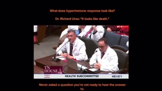 Dr Richard Urso 👉 It Looks Like Death 👀