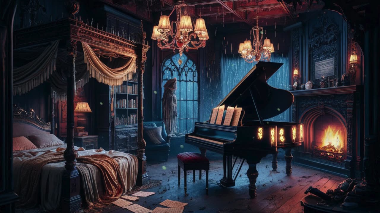 Dark Academia: Haunting Piano Music For Studying & Concentration