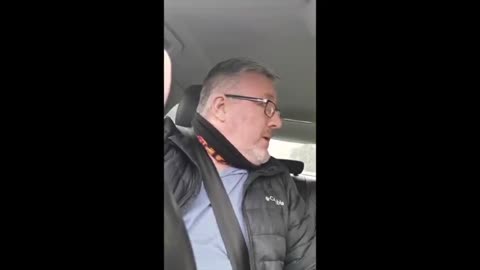 Philip Dwyer Questions Irish Police at Covid Checkpoint