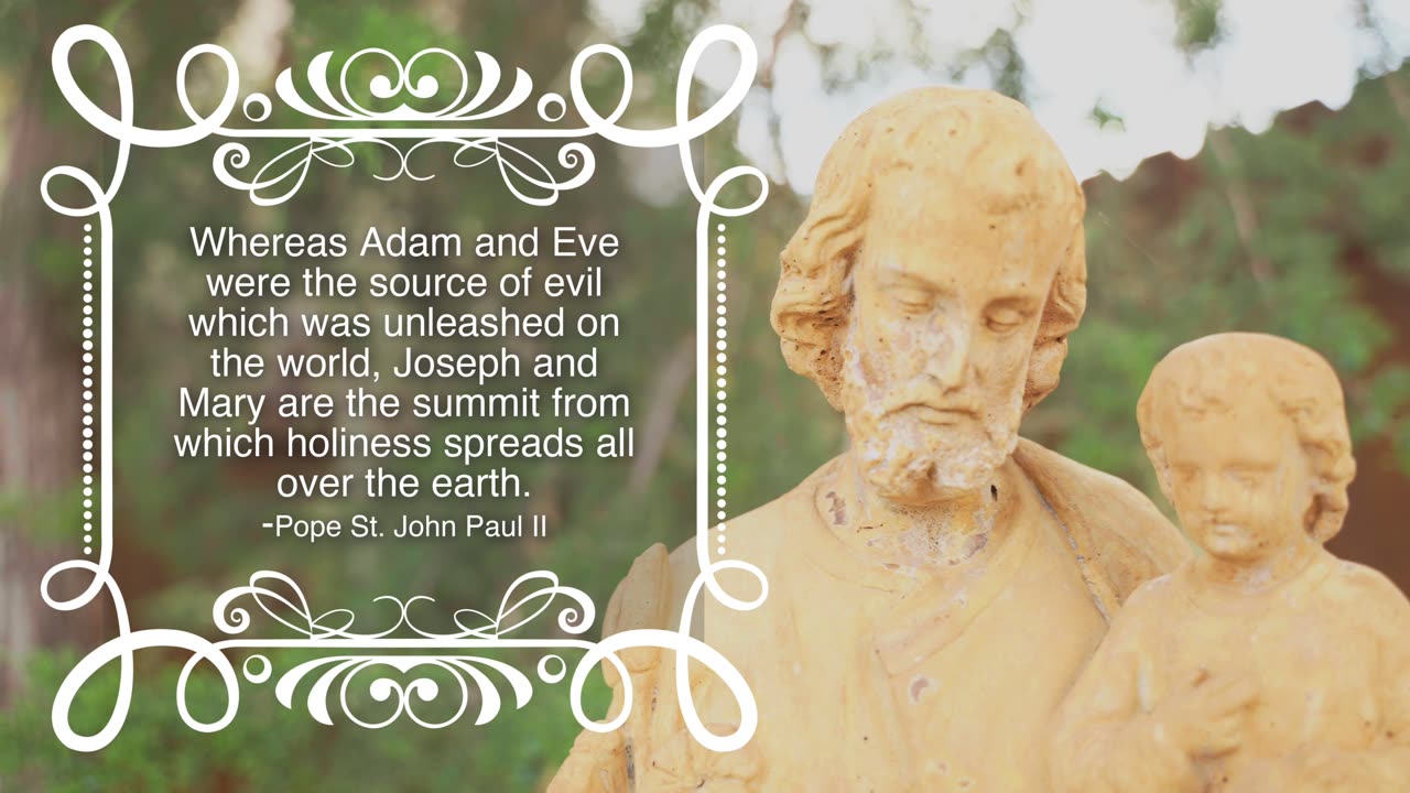 Spiritual Father & Model of Sanctity - St. Joseph | Healing Heart of Jesus Garden Meditation Series