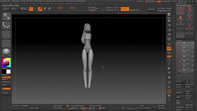 Draw A Woman's Legs
