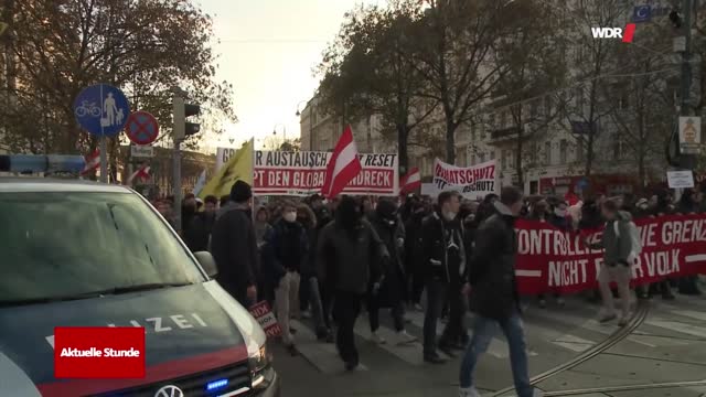 Lockdown in Österreich – Proteste gegen Corona-Maßnahmen