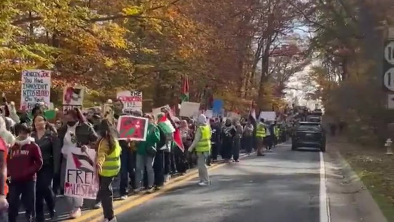 Hamas supporters make their way to Biden’s Delaware estate