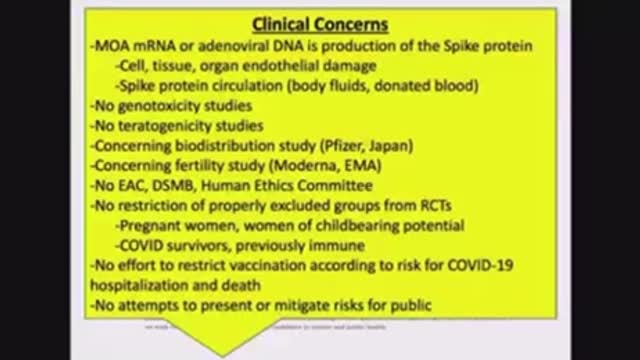 The unknown dangers of these new mRNA “vaccines.”