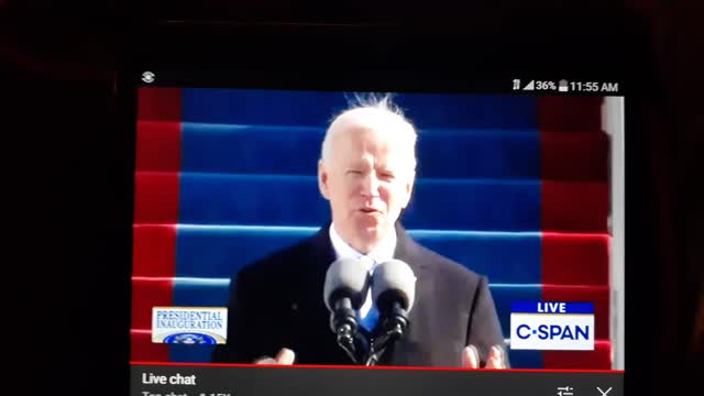 Biden v-for Vendetta speech