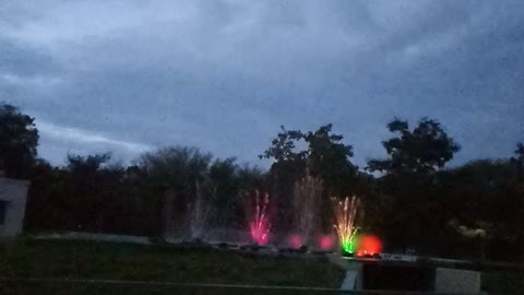 Musical fountain