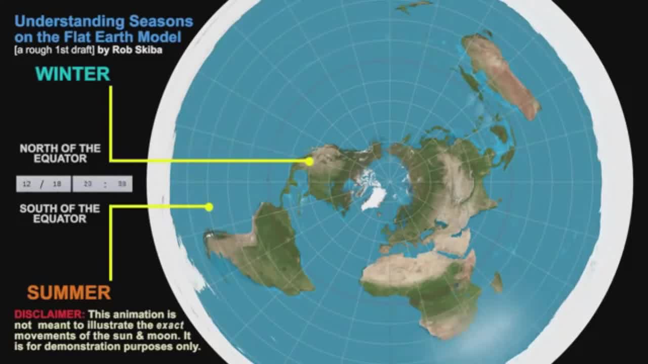 Re-upload. Video issue is now fixed - How Seasons Work on Flat Earth - And more links below the video