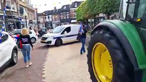 almelo farmer protest 4 battle of the flag