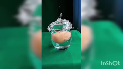 When water meets egg.