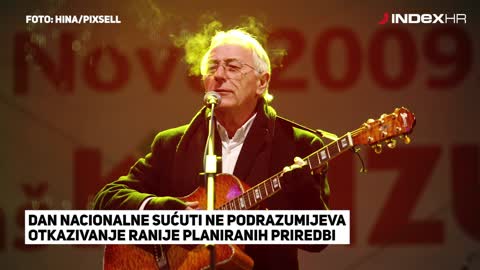 Dan nacionalne sućuti povodom smrti Olivera Dragojevića