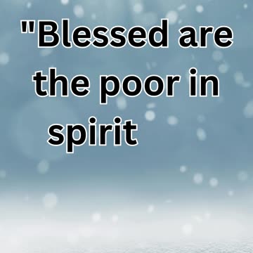 "The Promise of the Kingdom" Matthew 5:3.#shortsvideo #shorts #youtubeshorts #youtube #ytshorts #yt