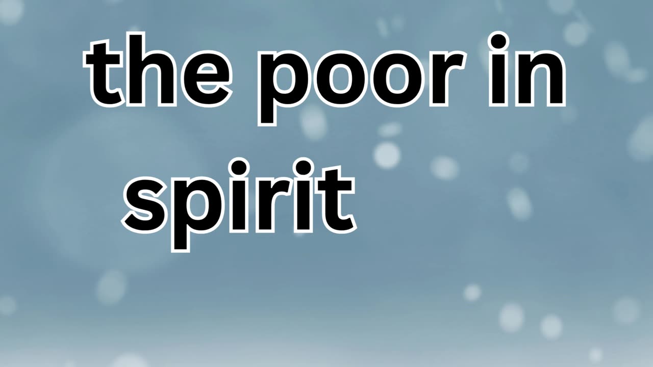 "The Promise of the Kingdom" Matthew 5:3.#shortsvideo #shorts #youtubeshorts #youtube #ytshorts #yt