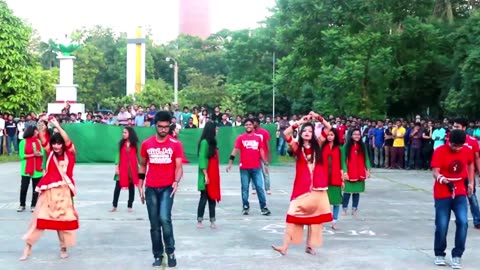 Bangladesh group dance | Flash mob | best performance 🔥