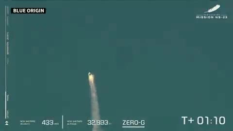 Blue Origin rocket crashes shortly after liftoff from Texas