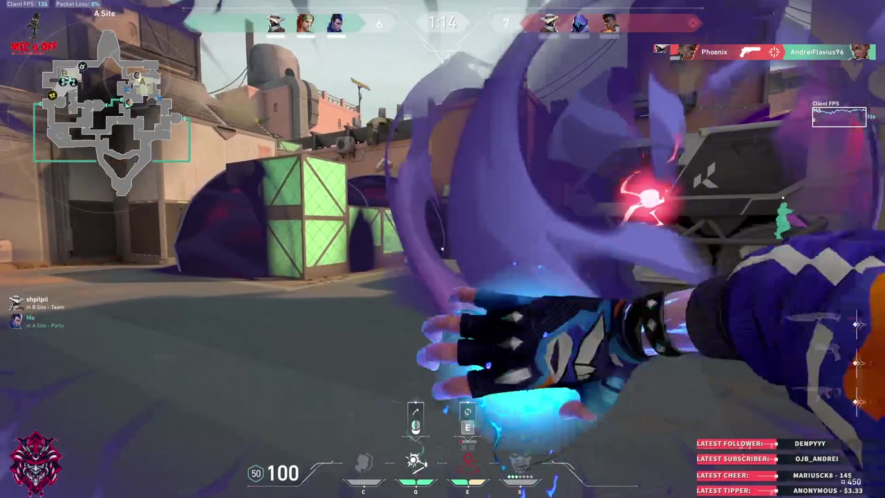 Who needs Cypher to defend the site when you have Yoru?!