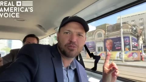 Ben Bergquam- Trump billboard in Bucharest, Romania.