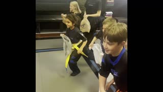 Easter egg hunt 2021 at Dlux karate