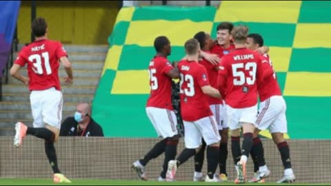 Maguire, Ighalo lead Man United into FA Cup semifinals after frustrating team display