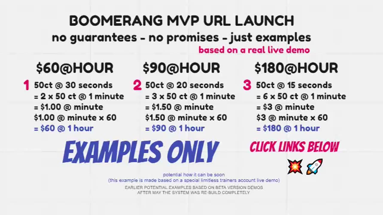 BOOMERANG MVP LINK IS LIVE - NEAR FUTURE EXAMPLES - AI BOT PROFITS - TOP TEAM ROB BUSER