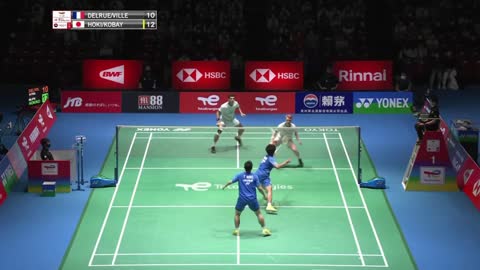 2022 BWF World Championship 🏸 - MD - Kobayashi/Hoki (JPN) 🇯🇵 VS Delrue/Villeger (FRA) 🇫🇷