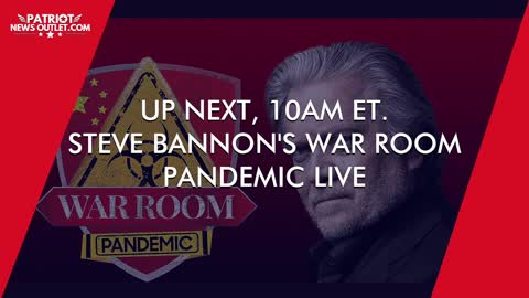 🔴 WATCH LIVE | Patriot News Outlet | Steve Bannon's, War Room Pandemic | 10AM ET | 10/1/2021