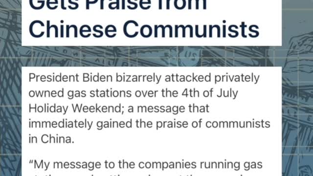Biden blames everyone but himself for gas prices