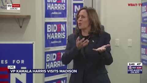 🚨BREAKING: Multiple police officers said Kamala is 100% intoxicated in this clip