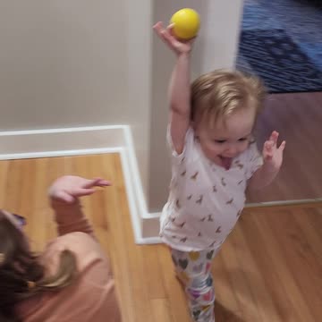 My Adorable Granddaughter Playing With Her Aunt Pearl