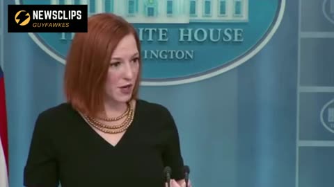 Peter Doocy To Jen Psaki On 'Ukrainian President Thinks Americans Is Safer In Ukraine That L.A