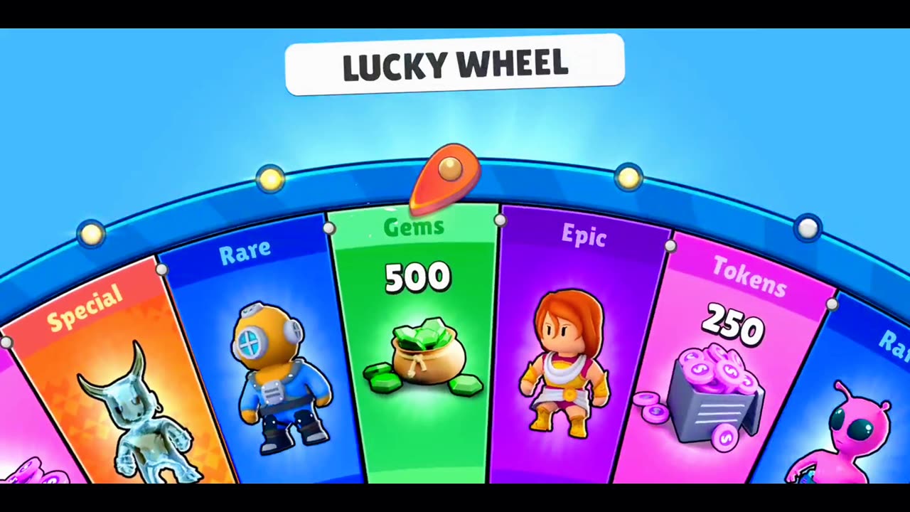 STUMBLE GUYS 👾 LUCKY WHEEL 🎡