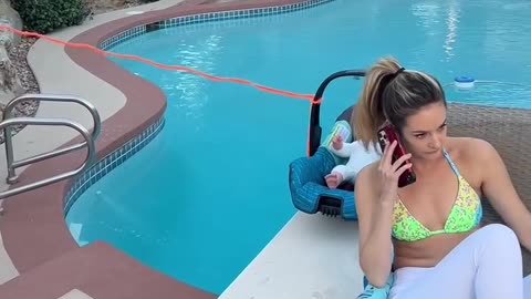 She teaches her babysitter a lesson