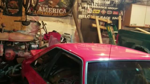 Mini garage burnout