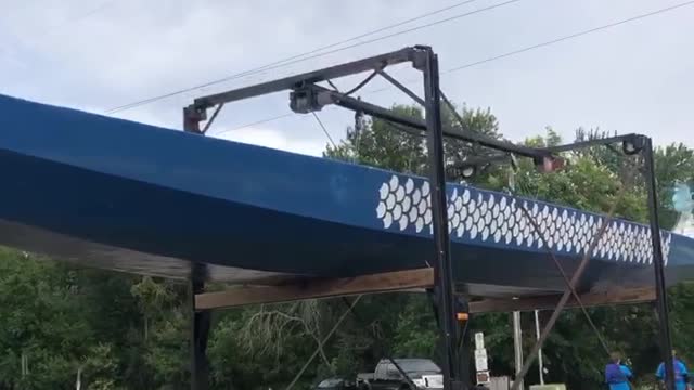 American Dragon Boat Association Dock Loading