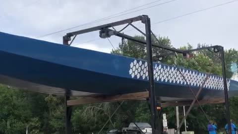 American Dragon Boat Association Dock Loading