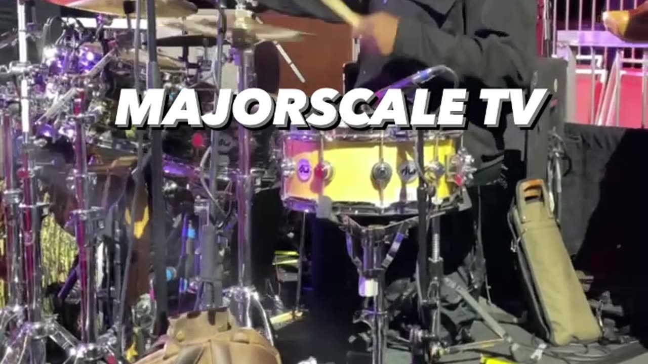 Pooter going in on drums!🥁🔥 Band Locked 🔒 #holyconvocation2023 #MidnightMusical