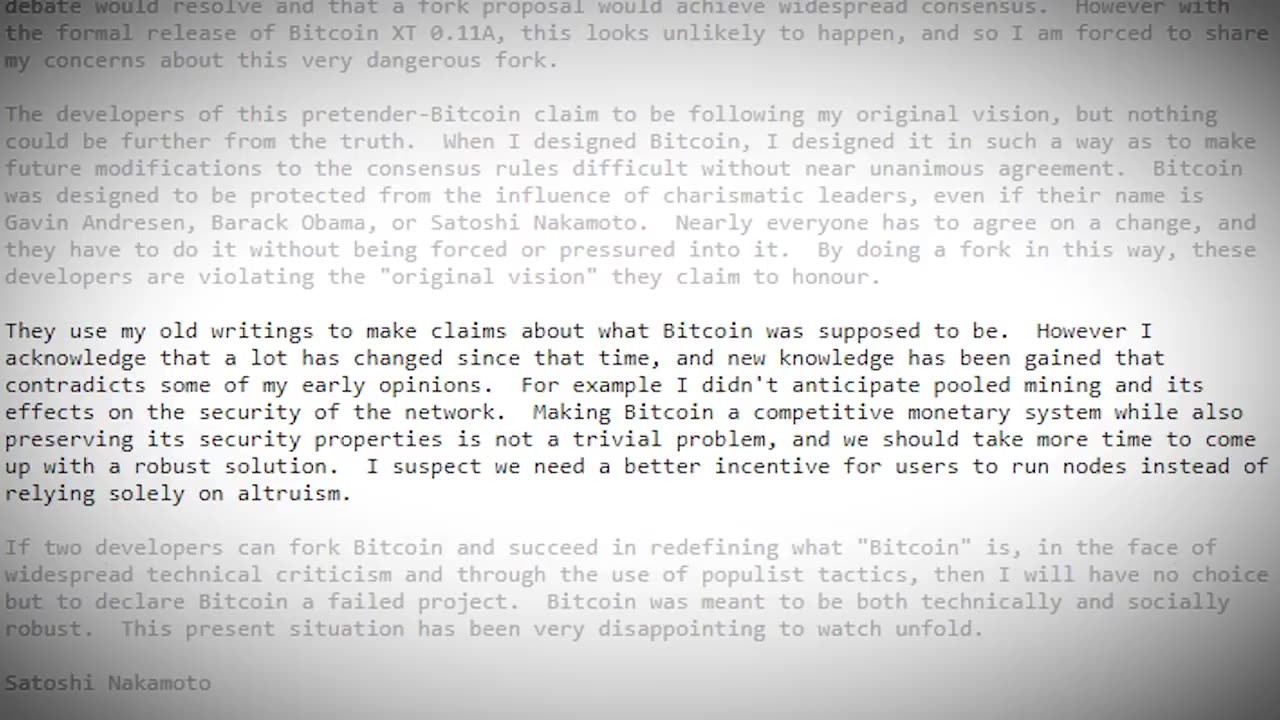 Bitcoin - Unmasking Satoshi Nakamoto
