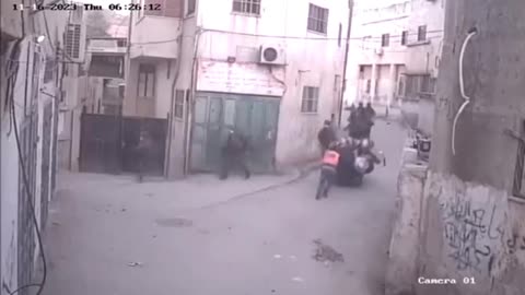 IDF using a human shield