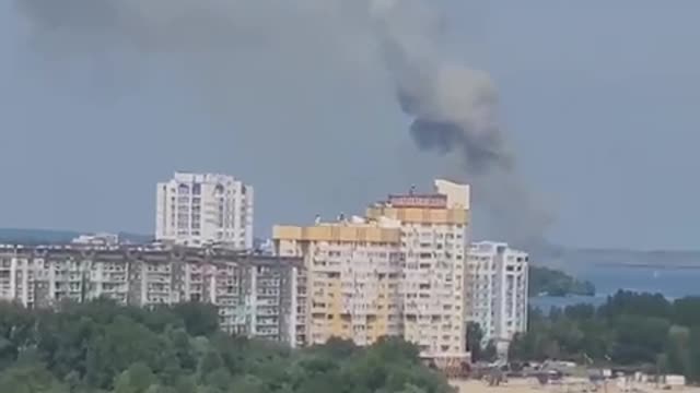 Missel is fired at Charkasy Dam.